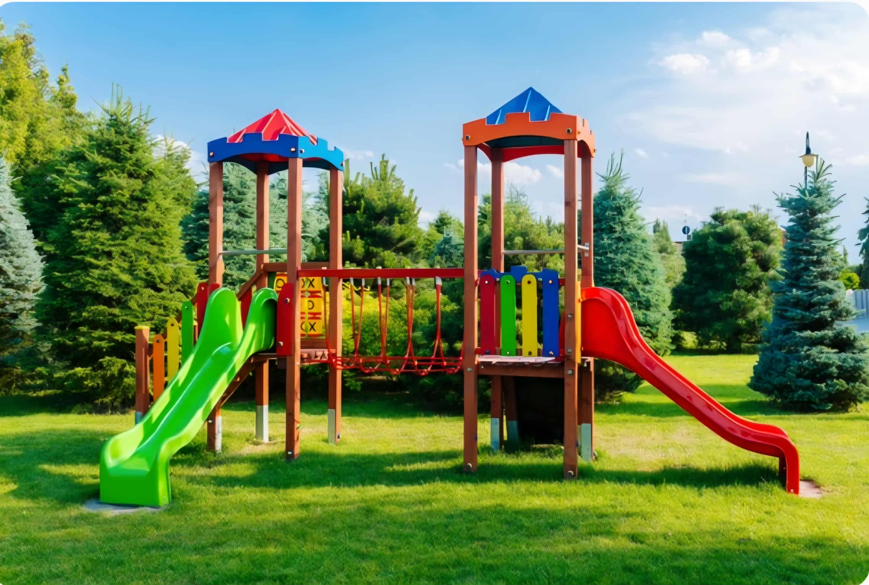 Aire de jeux aménagé par BahdjaPark